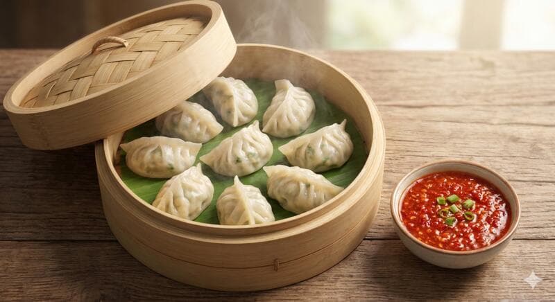 Steamed Momos